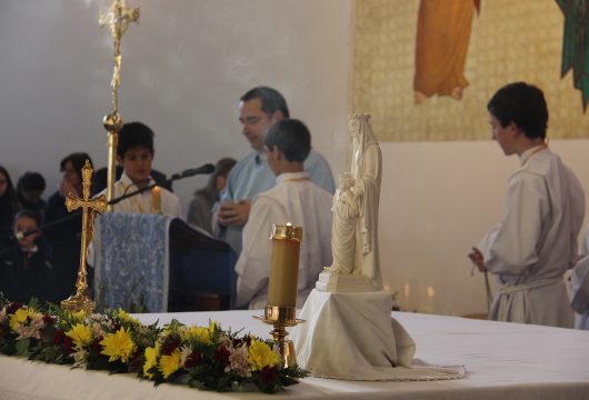 Fiesta Nustra Señora del Sagrado Corazón y Consagración IV Medio