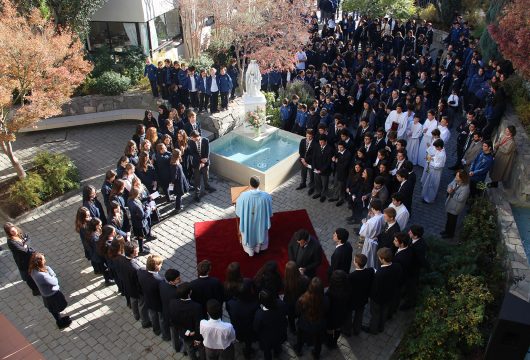 Fiesta Nustra Señora del Sagrado Corazón y Consagración IV Medio