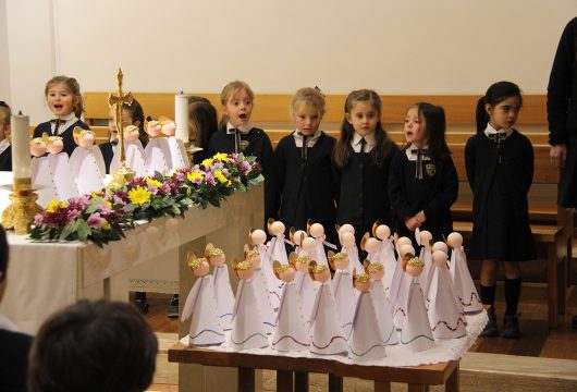 Entrega Ángel de la Guarda Pre Kinder