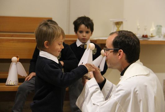 Entrega Ángel de la Guarda Pre Kinder